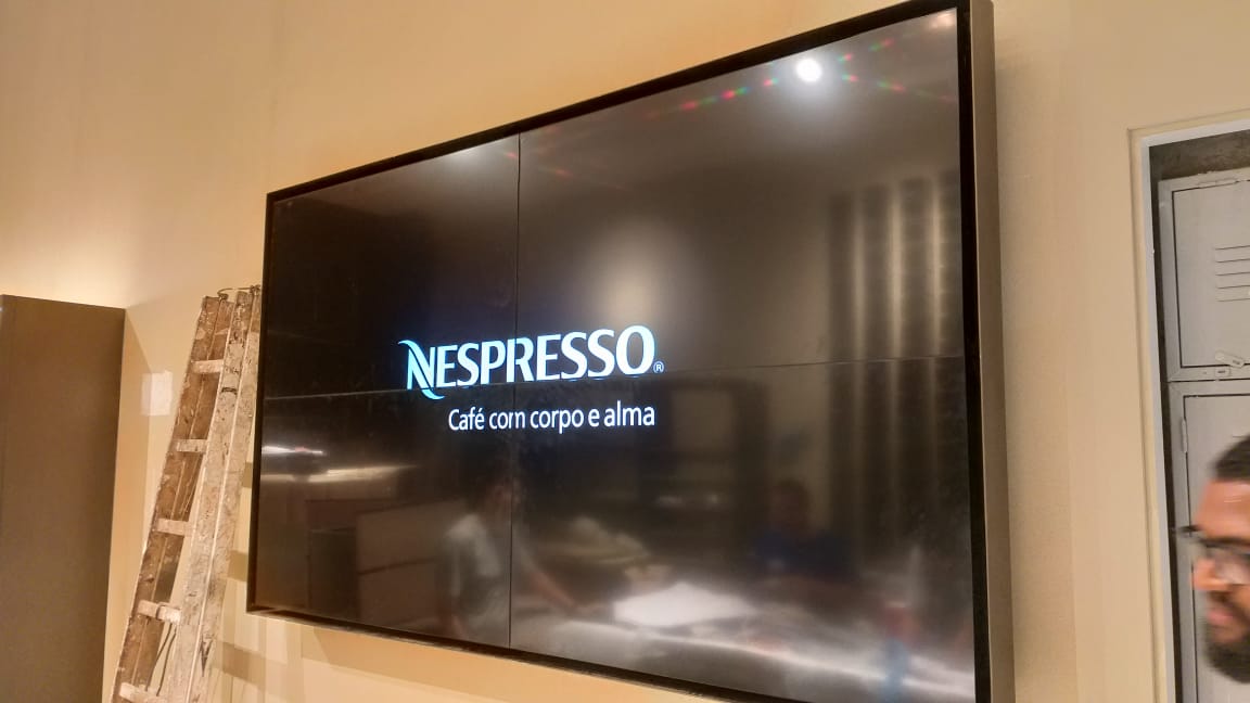 VideoWall 2x2 Nespresso