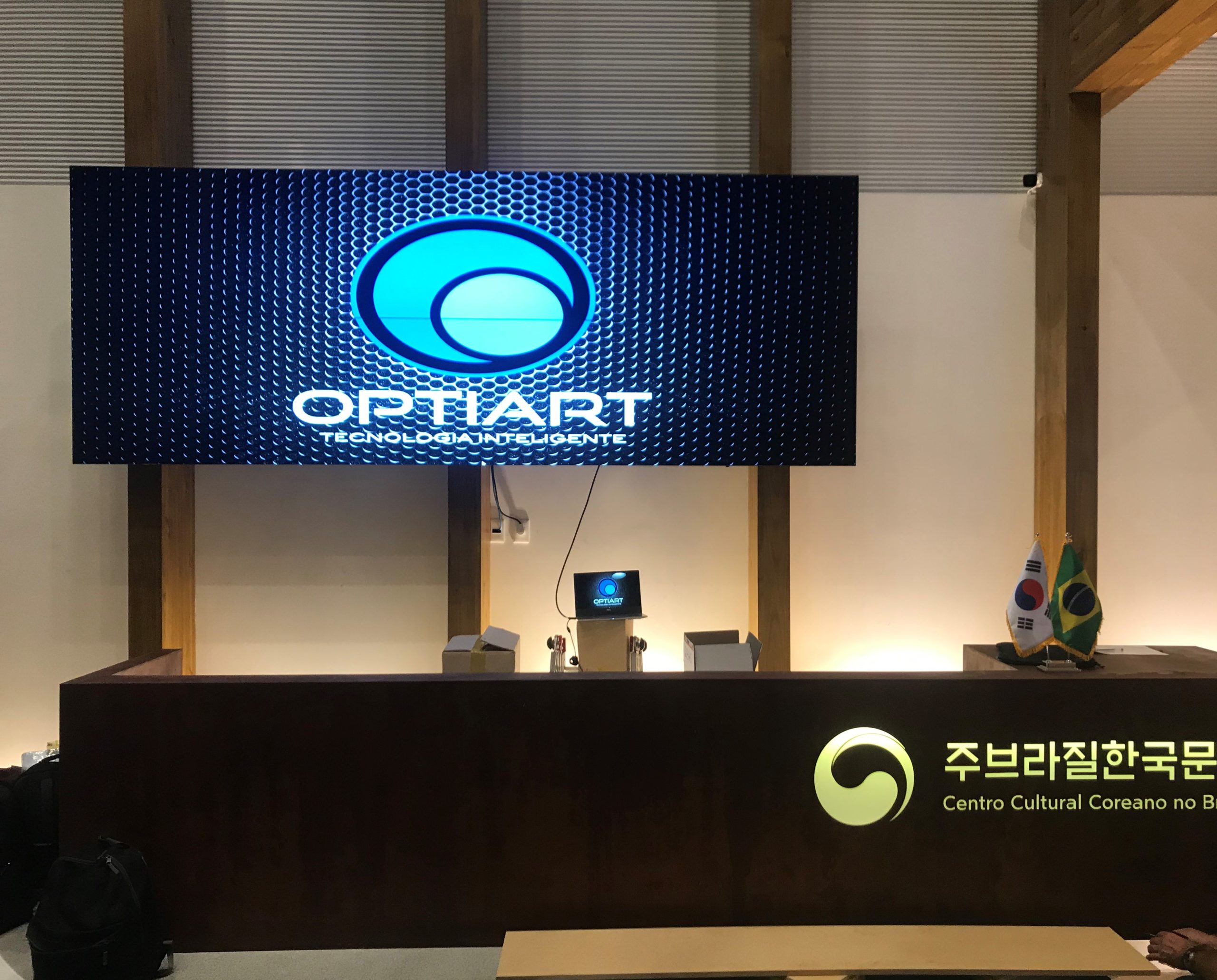 VideoWall Centro Cultural Coreano VideoWall Centro Cultural Coreano
