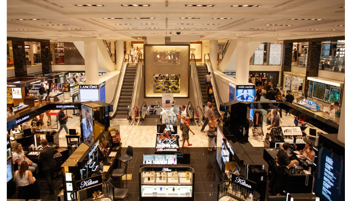 Painéis de LED para shopping