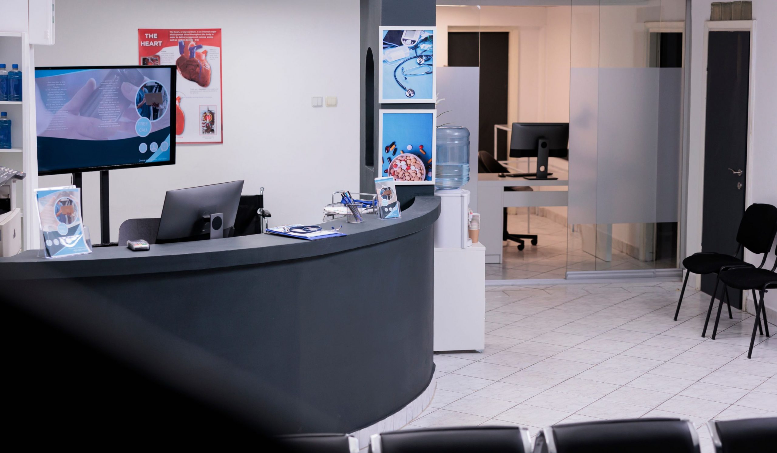Painel de LED para hospitais