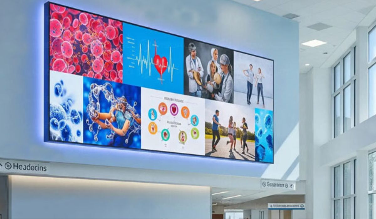 Painel de LED para Clínicas