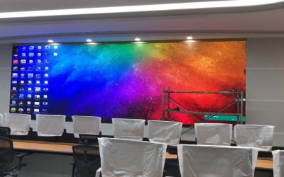 Painel de Led para Sala de Reunião