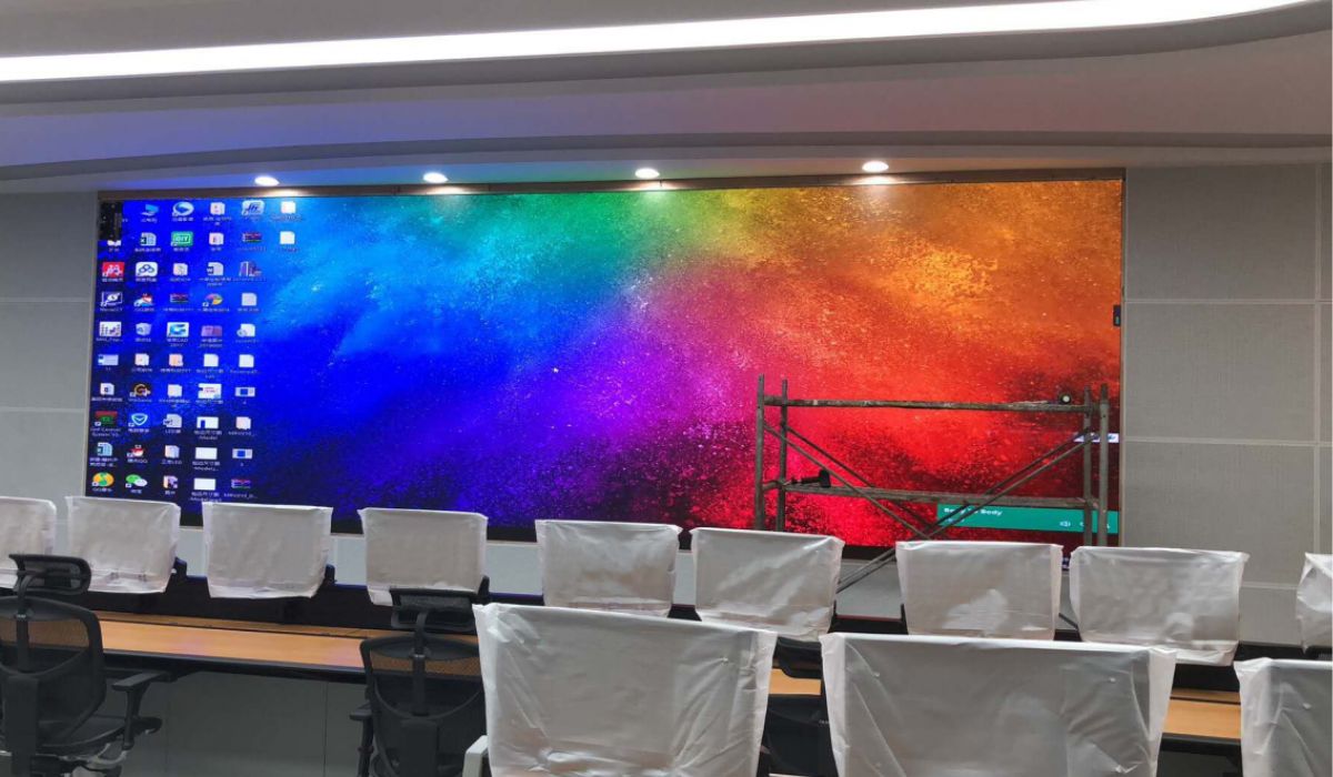 Painel de Led para Sala de Reunião