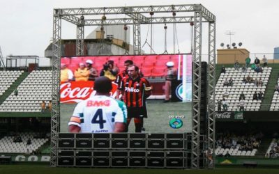Painel de LED para clube esportivo