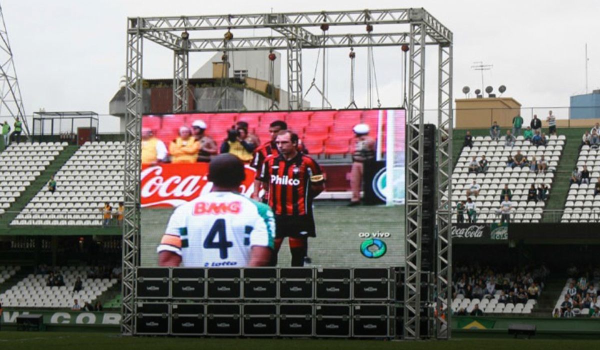 Painel de LED para clube esportivo