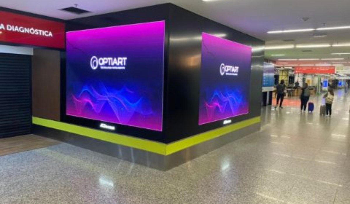 Painel de LED para Vitrine de Loja