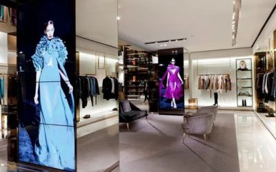 Vídeo Wall para Lojas de Vestuário