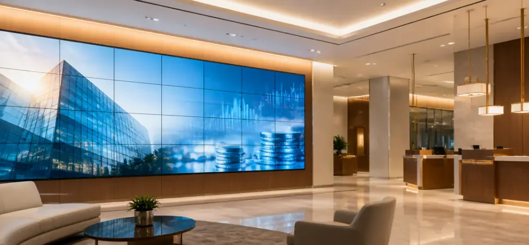 Vídeo Wall para Bancos: Modernize Sua Agência