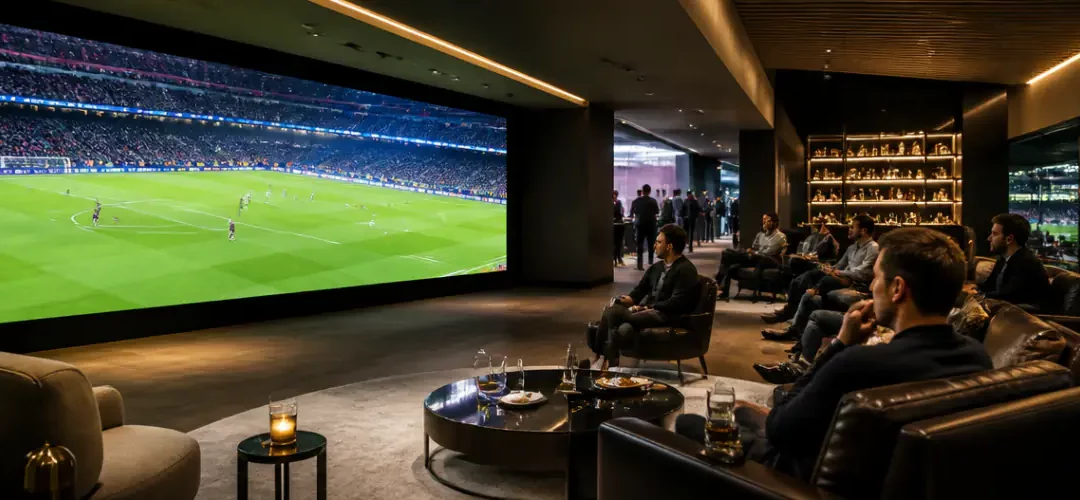 Vídeo Wall para Clube Esportivo | Optiart