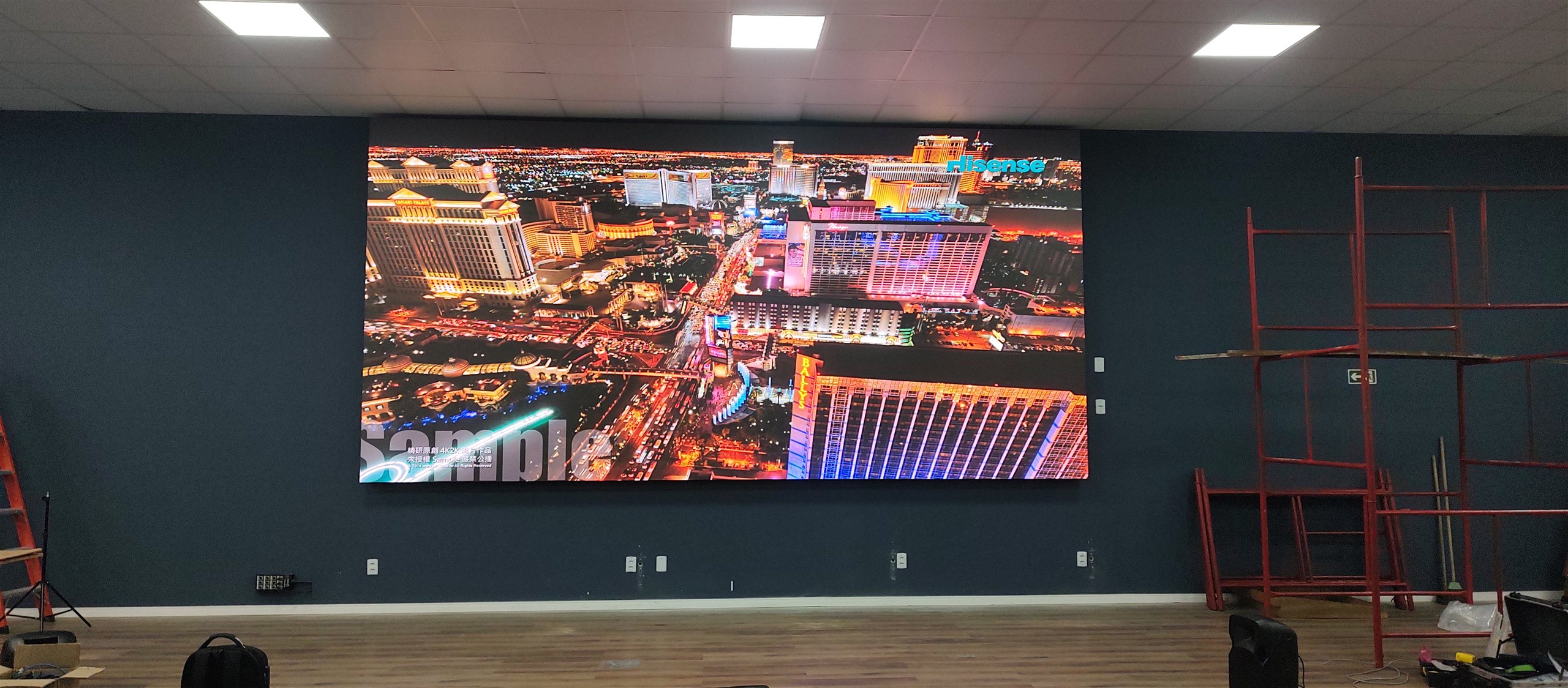 Painel de LED para Auditório Corporativo