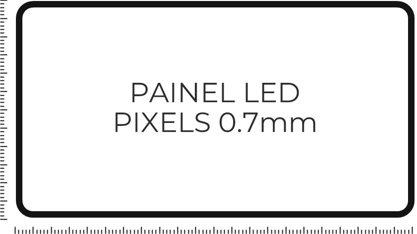 Painel de LED Optiart — Icone Solucoes Led 0 7Mm Transparente