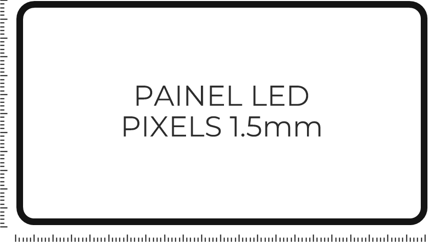 Painel de LED Optiart — Icone Solucoes Led 1 5Mm Transparente