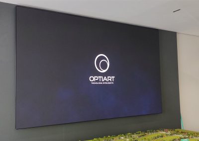 Painel de LED P1.8 - stand de vendas