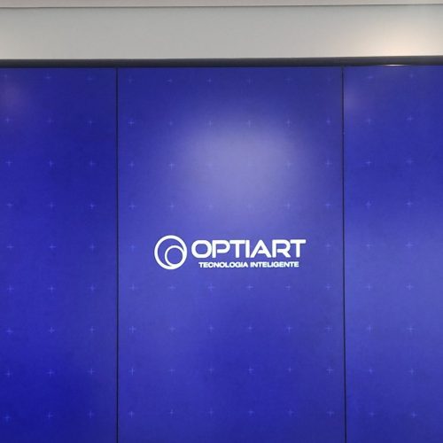 VideoWall 1x3 Vertical na Prudential JK — São Paulo